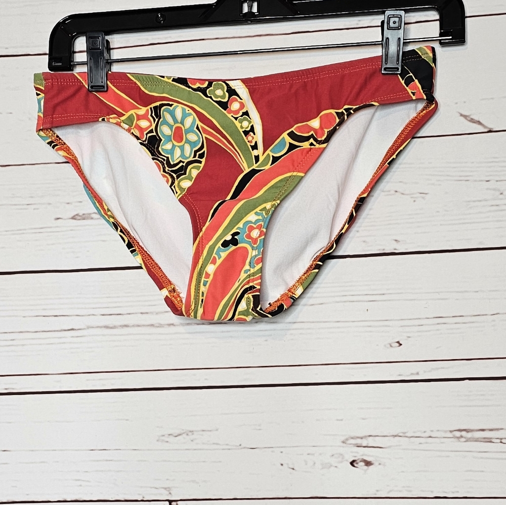 Athleta Paisley Print Bikini Bottoms